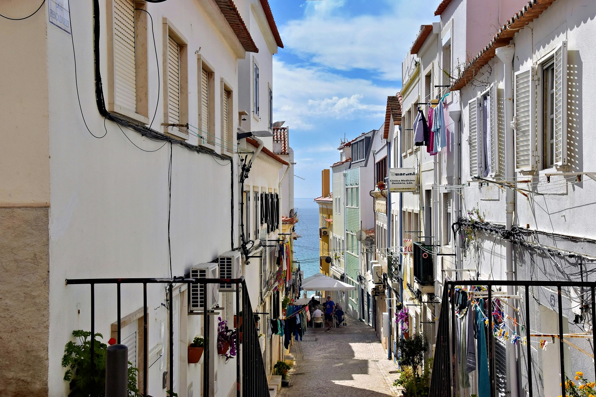 Setúbal waterfront, marina and vibrant Mercado do Livramento
