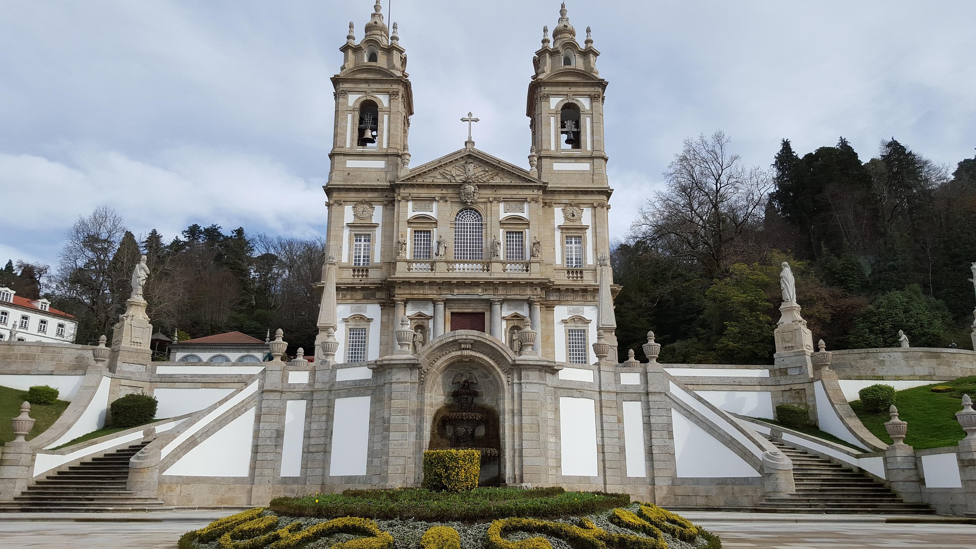 Iconic Baroque staircase and panoramic views at Bom Jesus do Monte